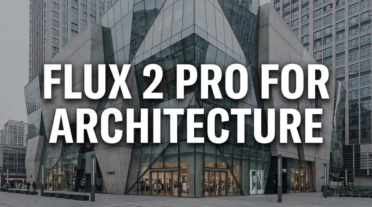 Why Flux 2 Pro Works Well for Architectural Rendering on RunDiffusion