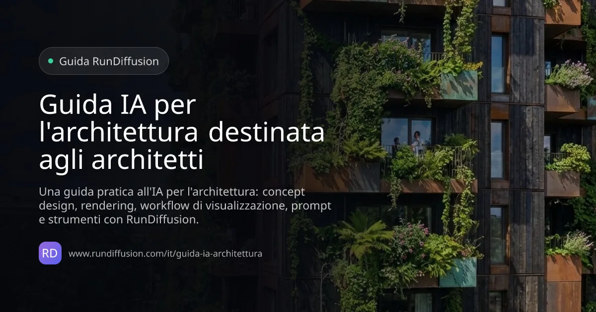 Guida IA per l'architettura destinata agli architetti