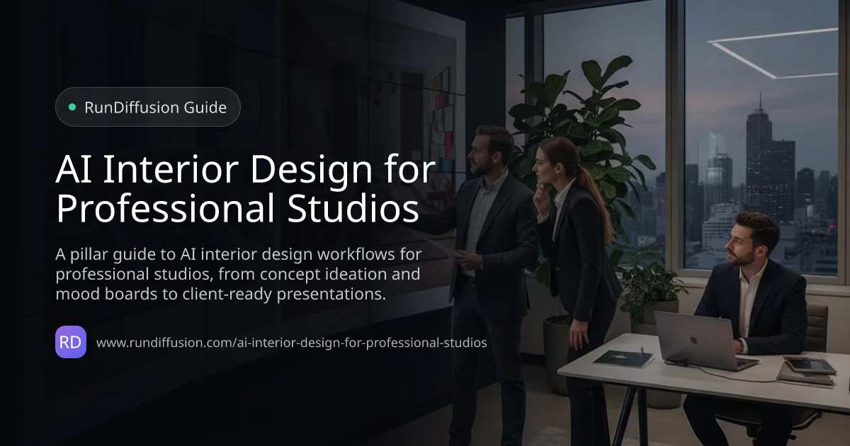 AI Interior Design for Professional Studios