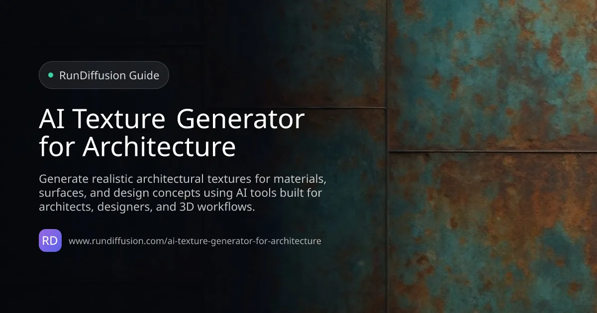 AI Texture Generator for Architecture