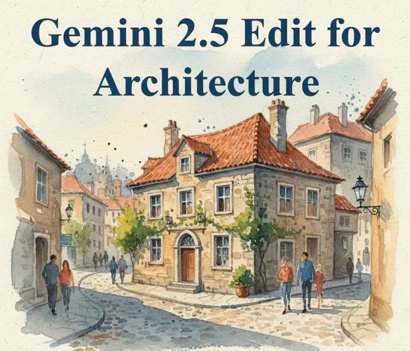Gemini 2.5 Edit für Architektur in Runnit verwenden
