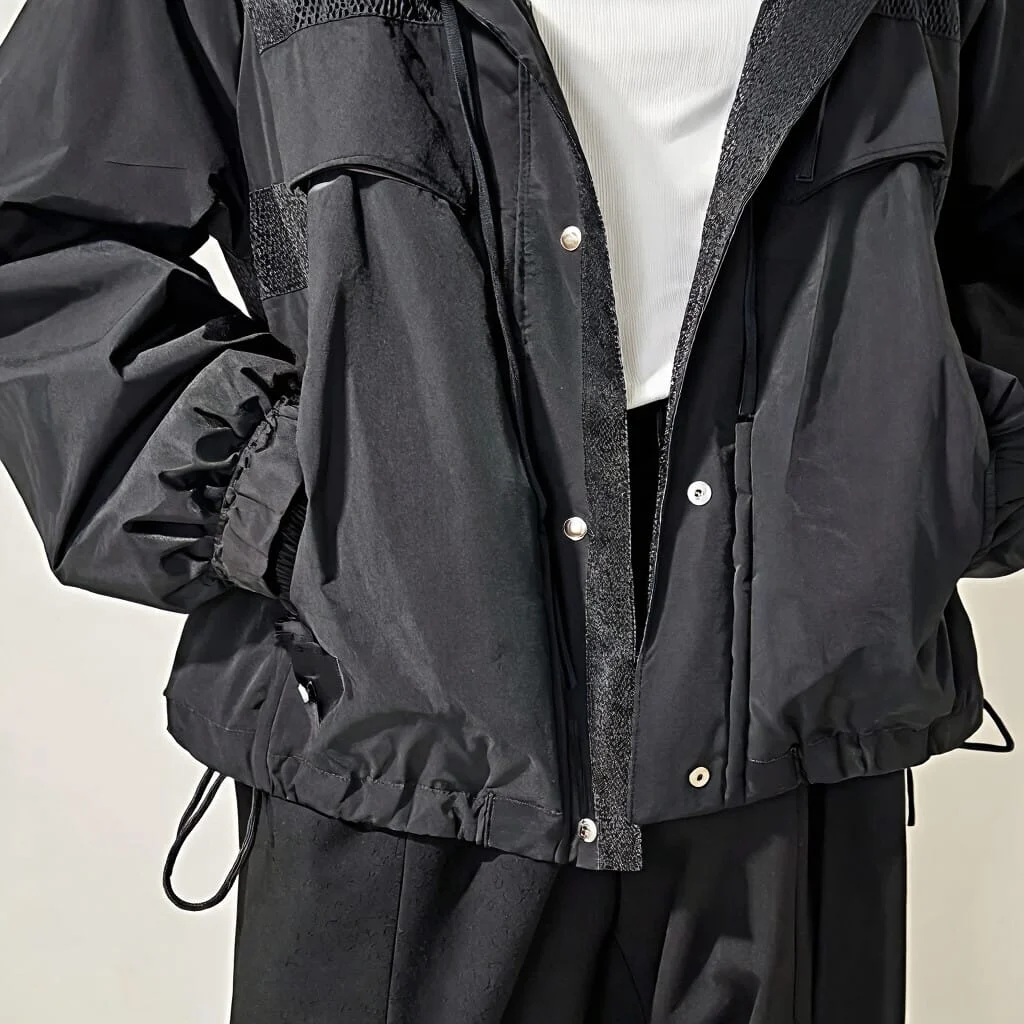 Exemple de choix de couleur précis pour veste noire