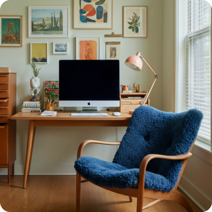 Workflow di generazione video per interior design
